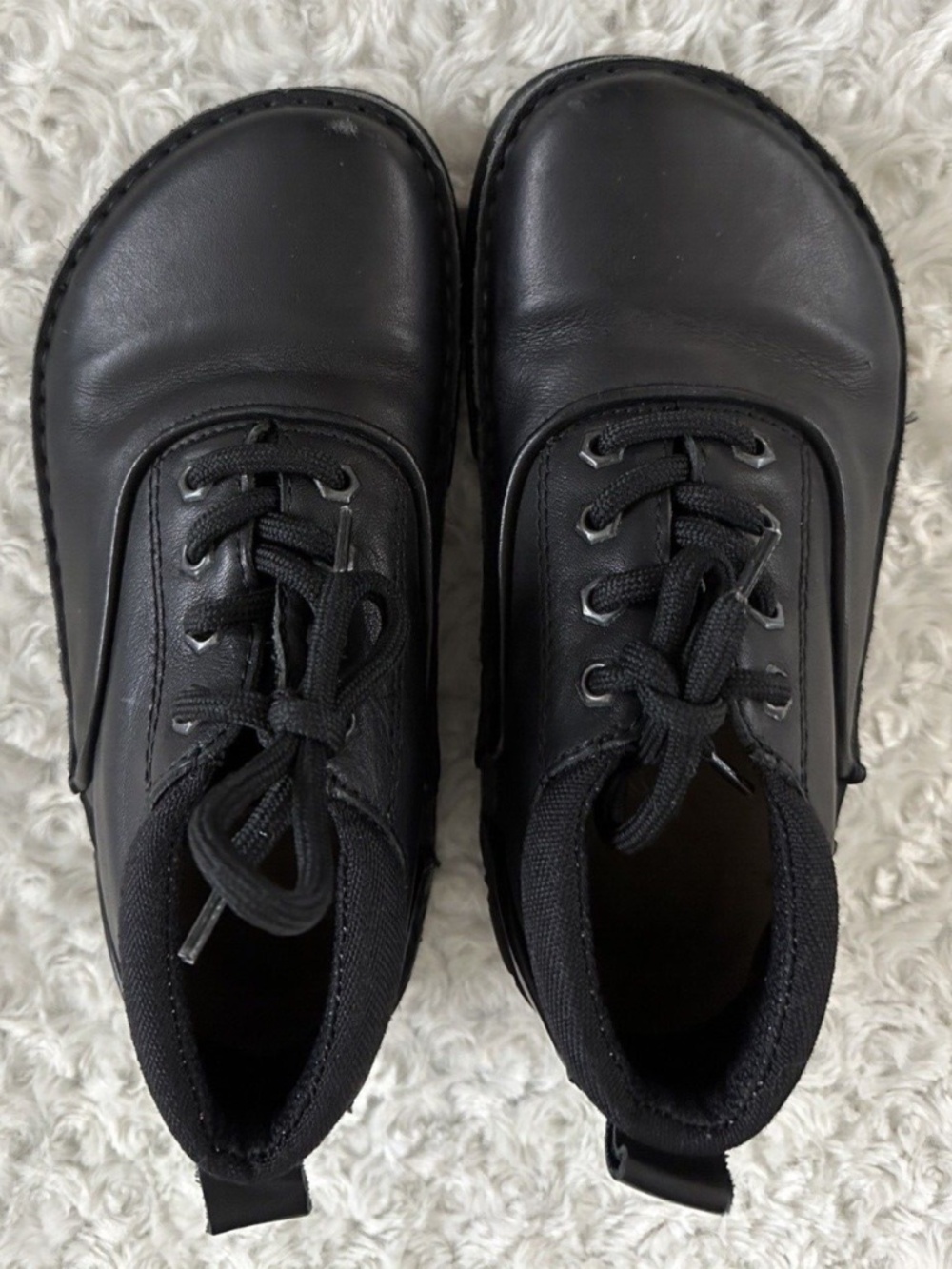 Birkenstock Footprints Women 36 Size 5 Black Leather Oxford Ankle Shoe Excellent